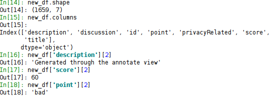 Key value pairs example